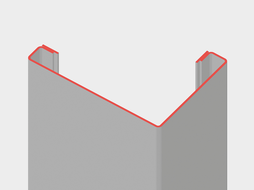 Burchak ustunlarining konstruktsiyasi uch qavatgacha bo‘lgan balandlikdagi binolarni qurishga imkon beradi.